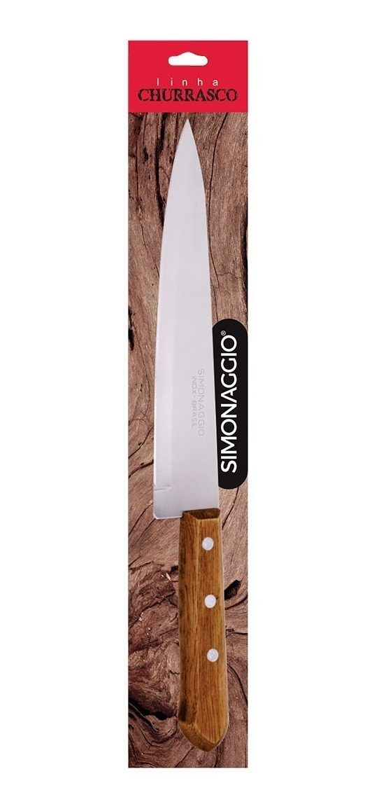 Cuchillo Universal 8  Mango Madera De Guayubira Marrón - 1