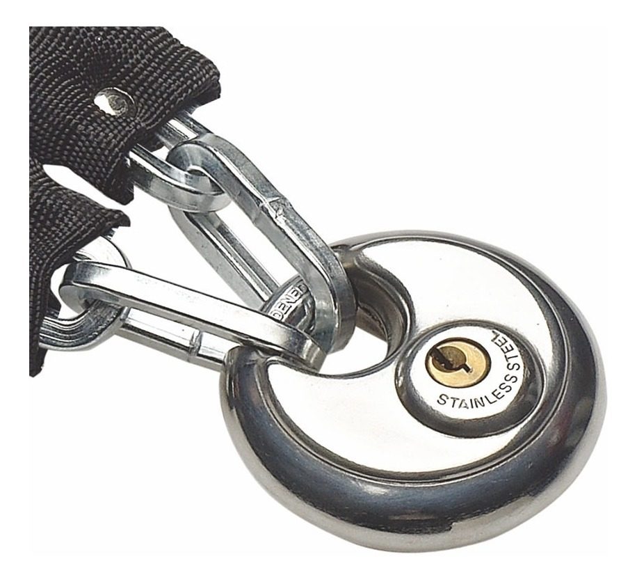 Eslinga De Seguridad Con Llave 10mm(ancho),900mm(largo) Negro - 2