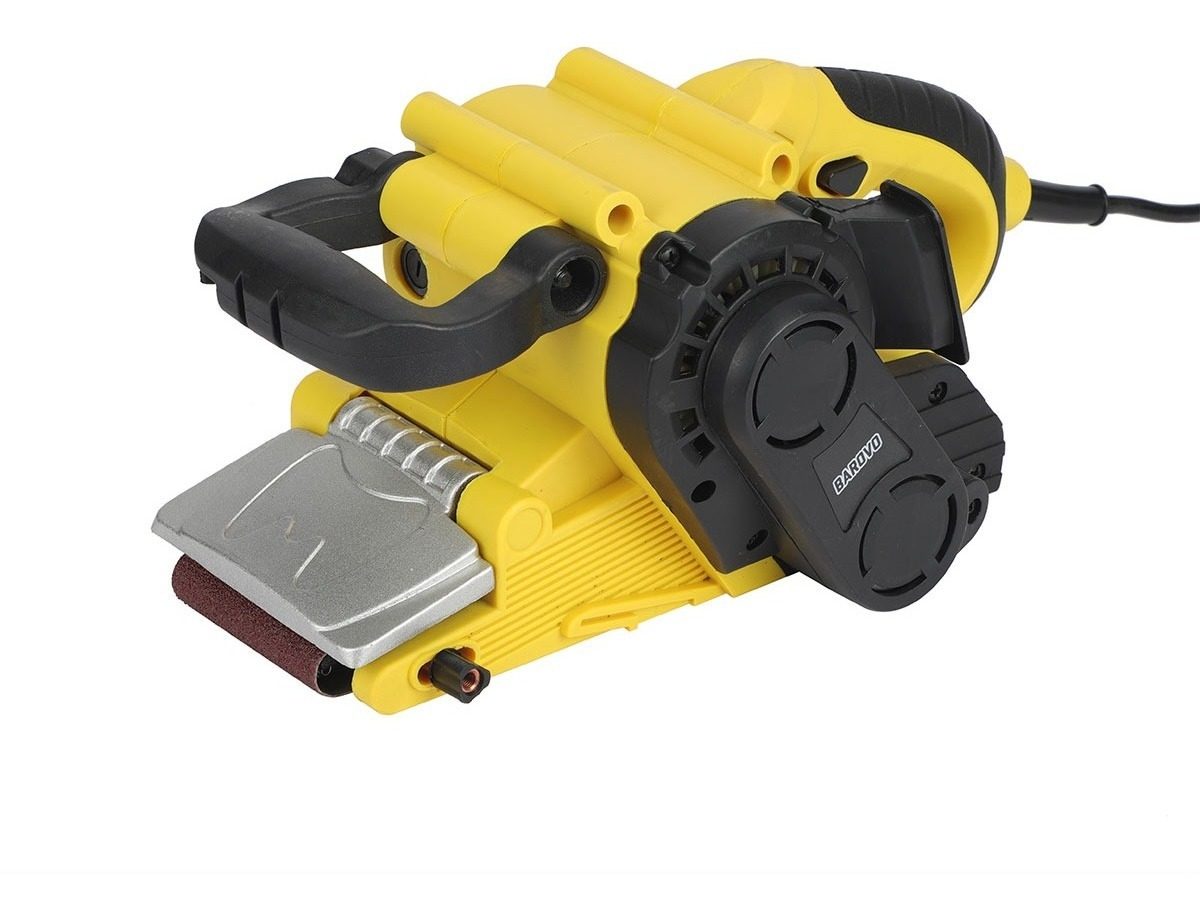 Lijadora Banda Profesional Potencia 800w  Vel:120-260 M/min Amarillo - 3