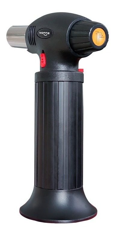 Soplete Flambeador Gastronómico Flama Ajustable Tºmax:1300°c Negro - 1