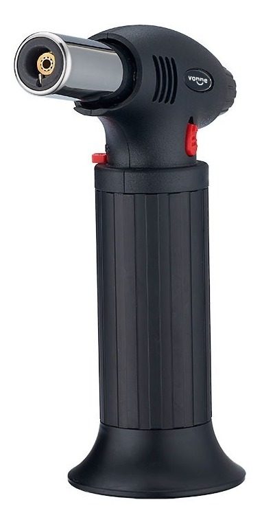 Soplete Flambeador Gastronómico Flama Ajustable Tºmax:1300°c Negro - 3