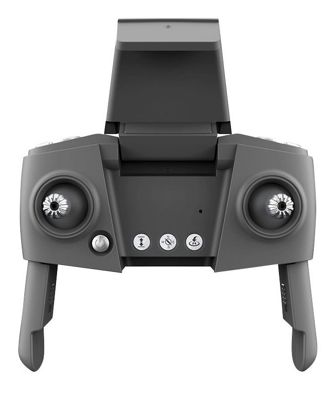 Drone Con Doble Cámara Full Hd 36×30×7 Cm Alcance 350 M Gris - 2