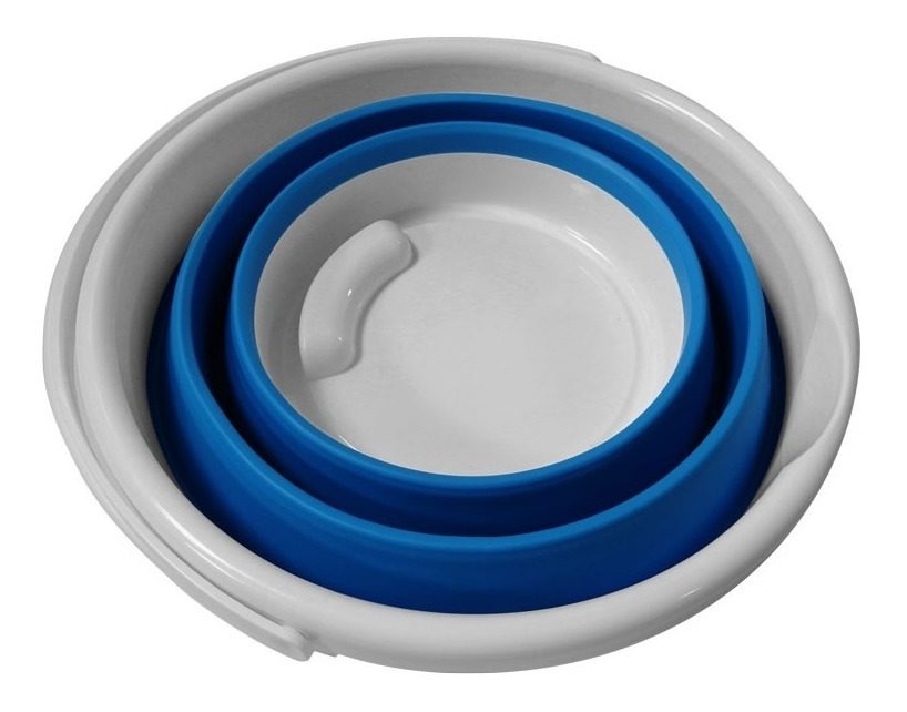 Balde Redondo Plegable 31,5×18×24cm Silicona Y Pp - 9