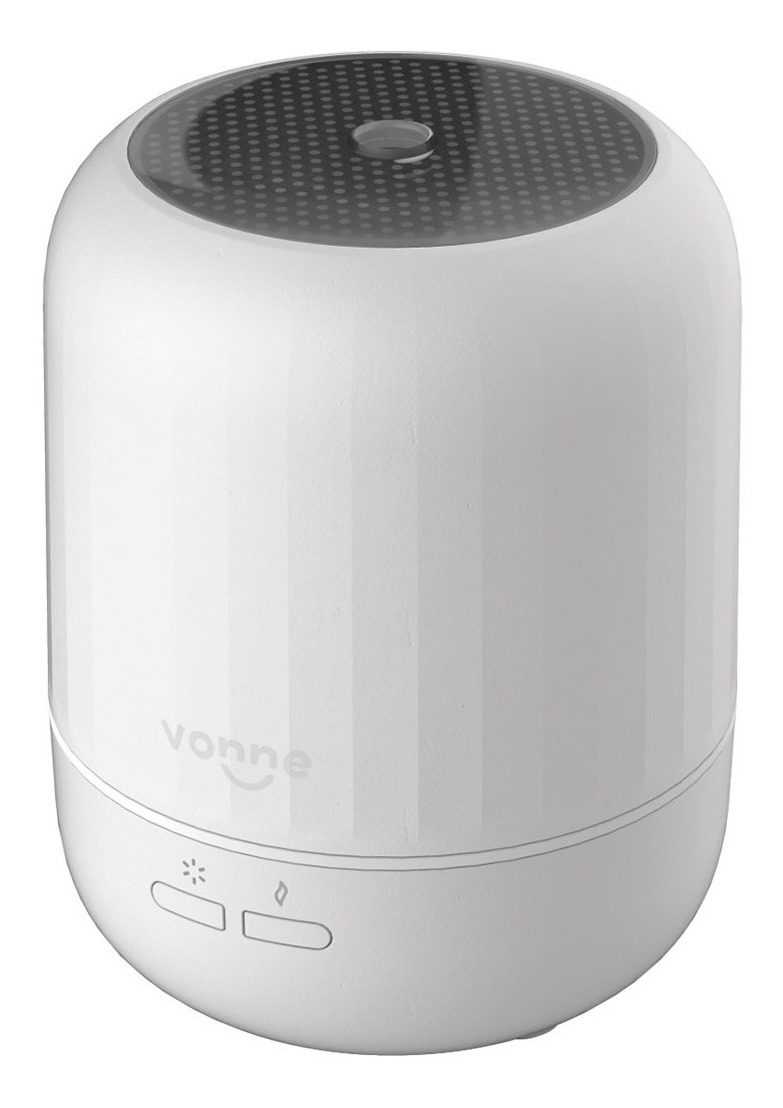 Humidificador Ultrasónico Y Difusor Aromático Portátil Blanco