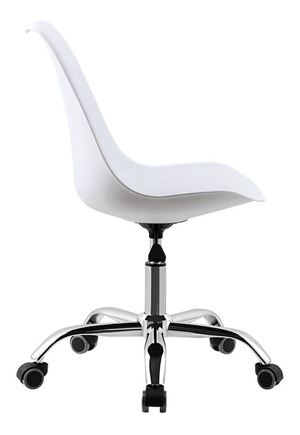 Silla Tulip Oficina Blanco, Sistema A Gas Peso Máx 150kg Blanco - 1