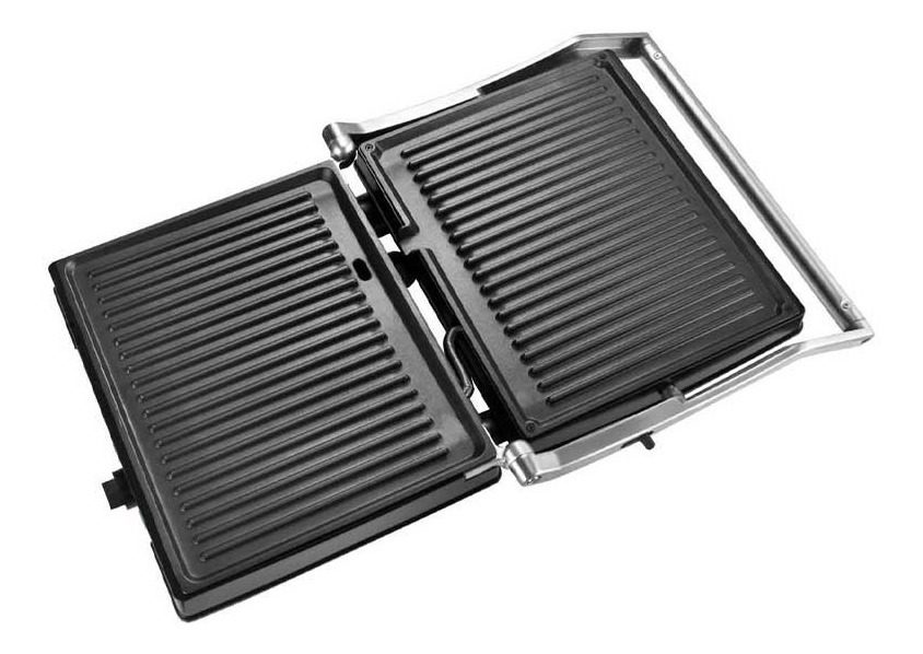 Parrilla Eléctrica Multi Grill C/depósito Para Grasa, 1800w Gris - 2