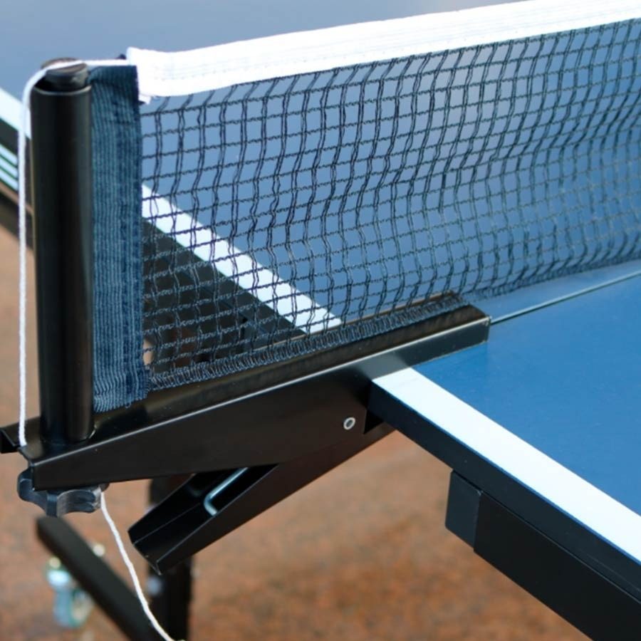 Mesa Ping-pong Plegable F10, Incluye Red De Tejido Poliester Azul - 3