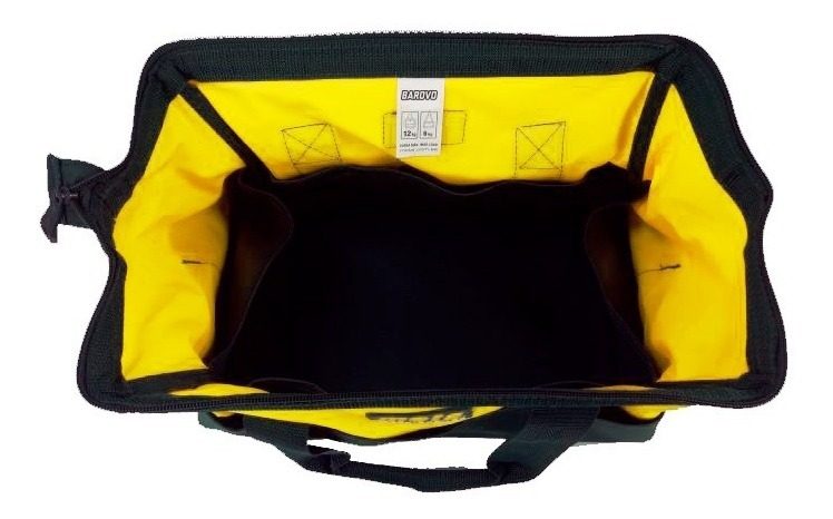 Bolso Porta Herramientas 33×21×22cm Bolsillos Y Compart 9 Amarillo - 1