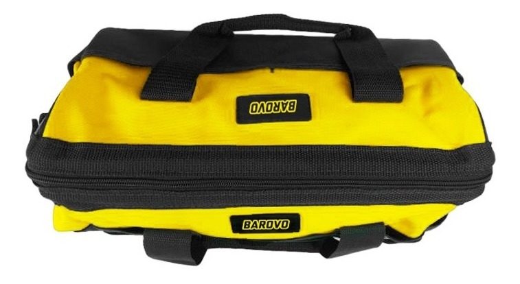 Bolso Porta Herramientas 33×21×22cm Bolsillos Y Compart 9 Amarillo - 3