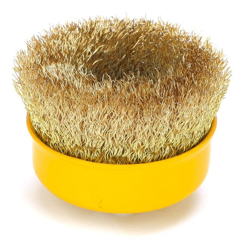 Cepillo De Copa De Alambre Rizado 3  Para Amoladora 12500rpm - 3