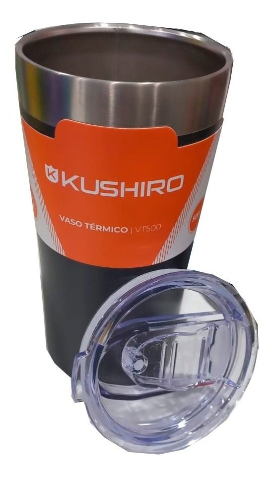 Vaso Térmico 500 Ml Doble Pared Acero Inoxidable Liso - 2