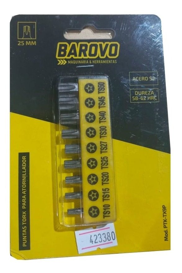 Puntas Torx Atornillador T10-t15-t20-t25-t27-t30-t40-t45-t50 - 1