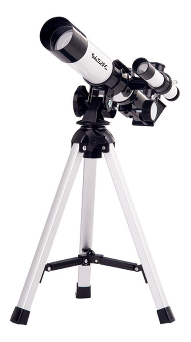 Telescopio Refractor, Incluye Trípode, Rango Aumento 32/20x  Blanco - 1