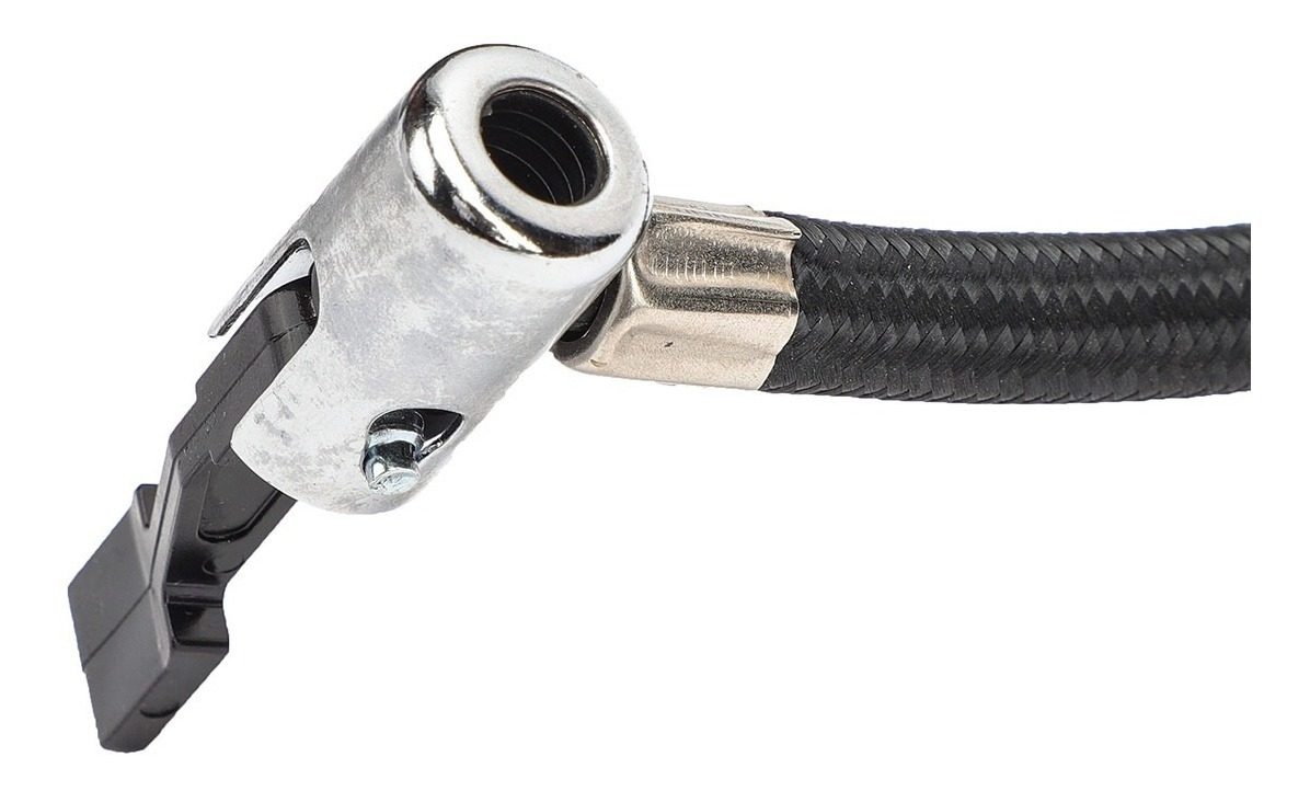 Minicompresor 250psi Conexión 12v Cilindro 16mm Negro - 1