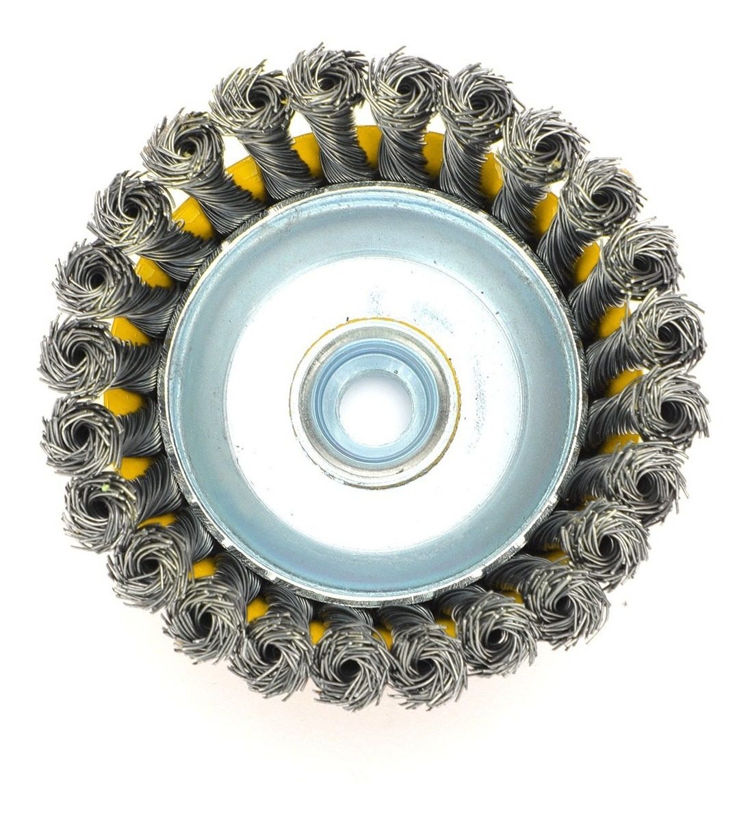 Cepillo Copa Alambre Trenzado 4  Para Amoladora  8500 Rpm - 4