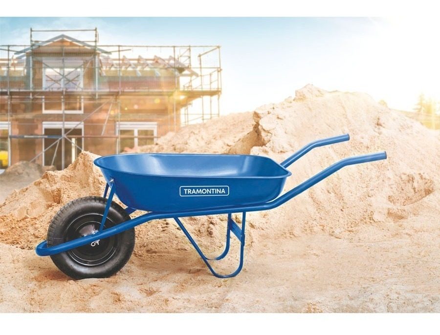 Carretilla De Mano De 50 L Rueda Neumática 0,25 / 8   - 2