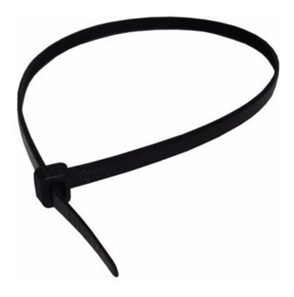 Precinto Uv Negro 4,8 Mm × 350 Mm Negro
