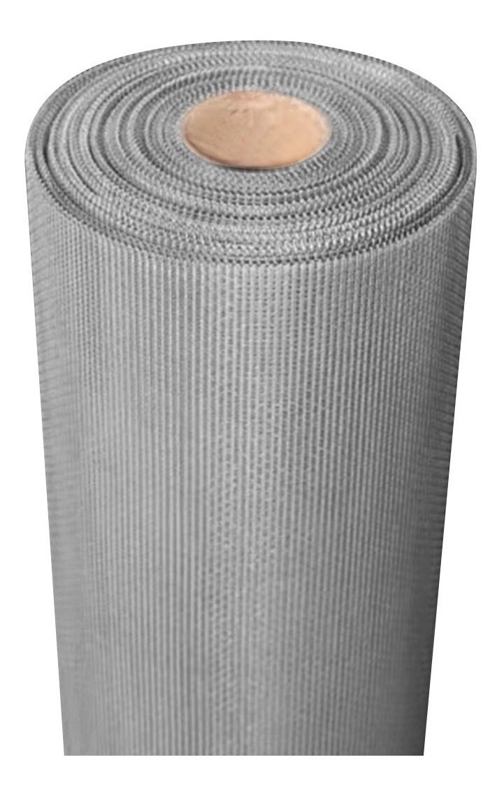 Tejido Mosquitero De Fibra De Vidrio 110 G/m2 Gris Gris