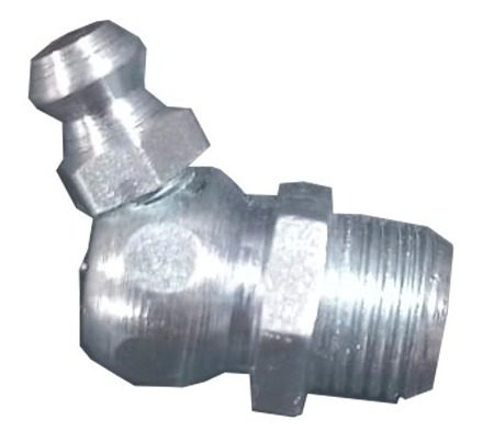 Alemite 1/8 Curvo Gas Codo 45 - 1