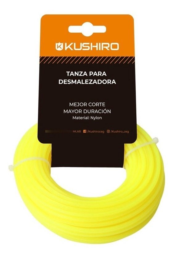 Tanza Redonda de Nailon 1,5 mm para Bordeadora – Blíster de 15 metros