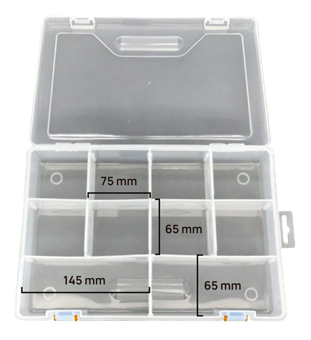 Caja Organizadora 10 Compartimientos 30 Cm Transparente - 2