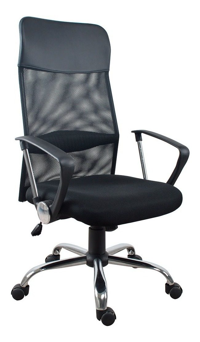Silla Ejecutiva Respaldo Alto Medidas: 66×64×112-122cm Negro - 1