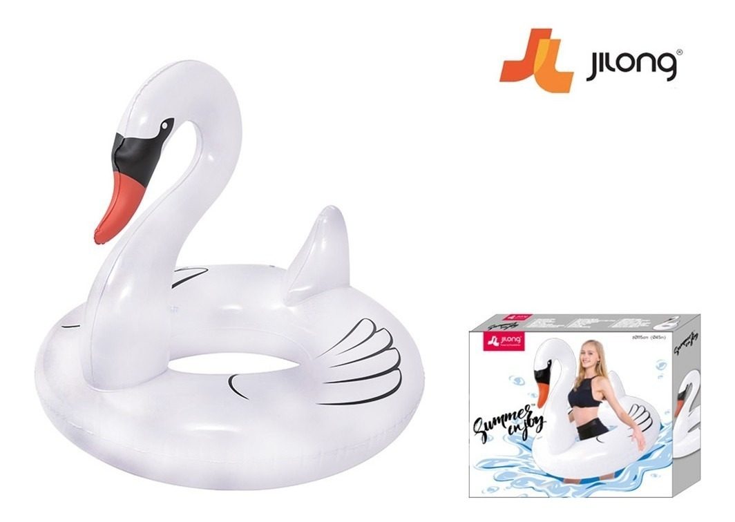 Cisne Inflable Gigante 115cm Aprox