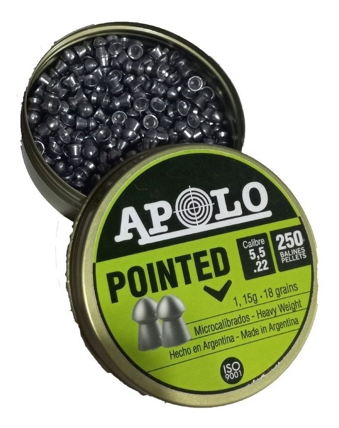 BALINES APOLO POINTED 5,5 X250