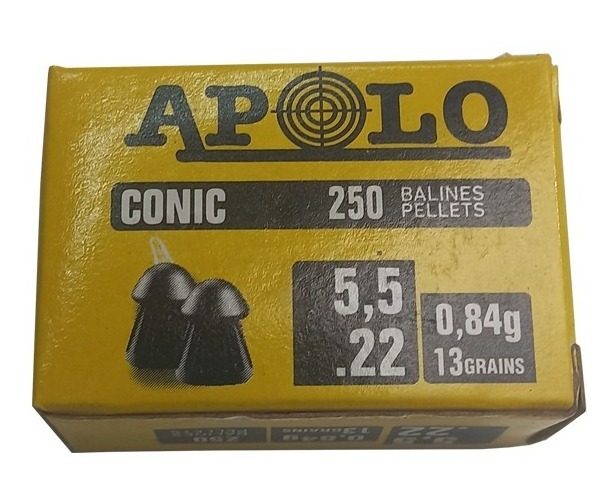 BALINES APOLO CONICO 5,5 X 250