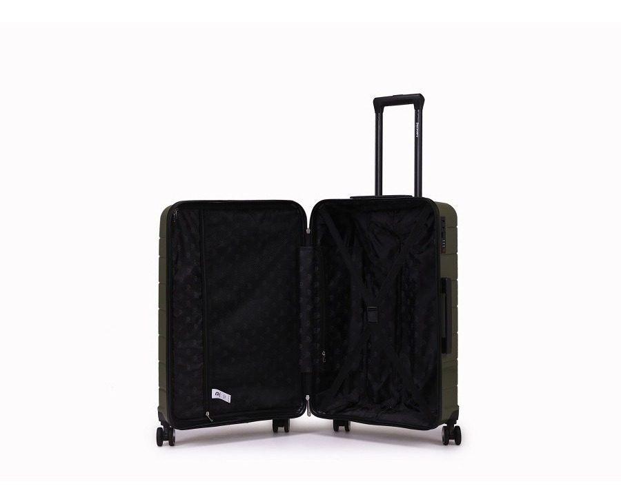 Valijas De Viaje 8r.gir.24 Abs Ng/vd/gr Consultar Color Verde - 1