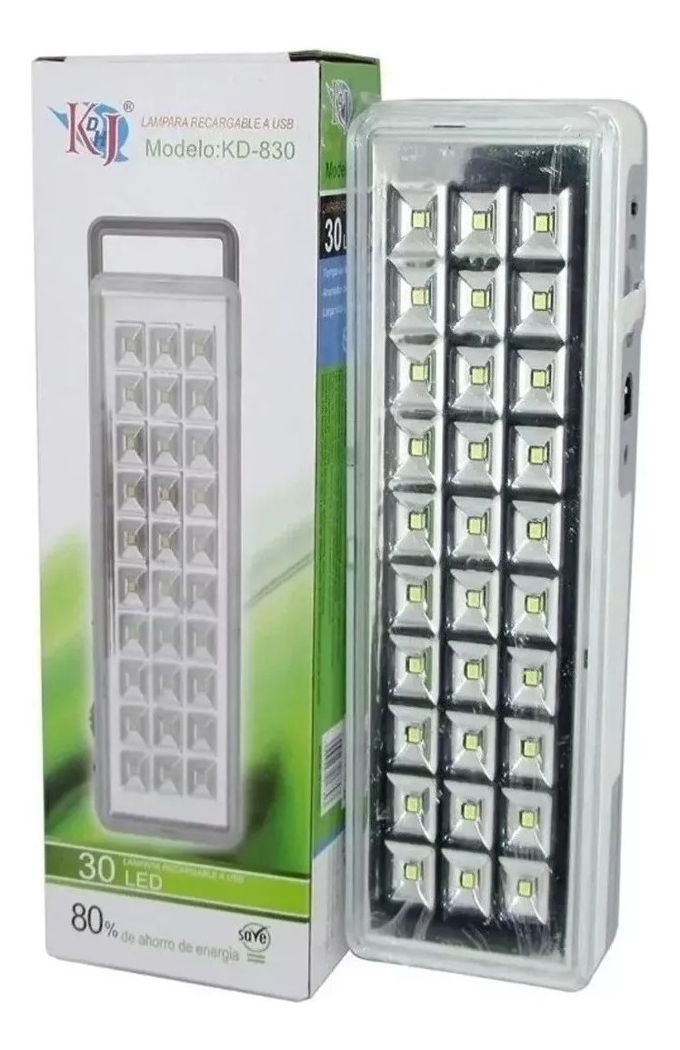 Luz Emergencia .30 Led Kd 830 Blanco