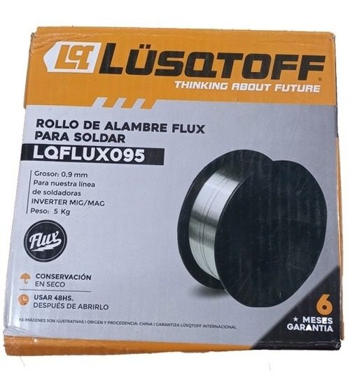 Alambre Mig 09mm Flux X 5kg