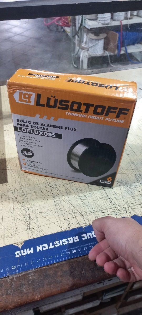 Alambre Mig 09mm Flux X 5kg - 1