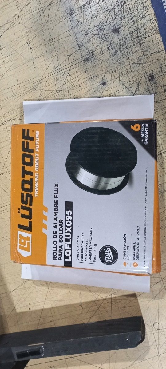 Alambre Mig 09mm Flux X 5kg - 2