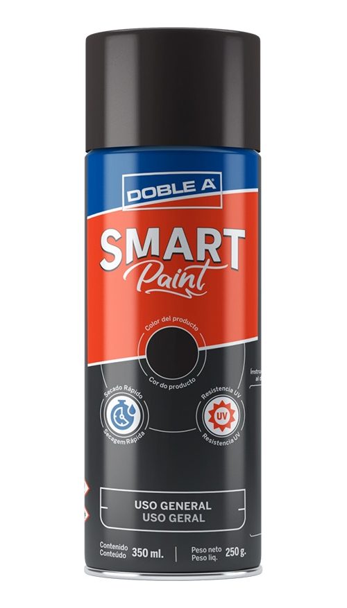 SMART PAINT AA 350ML NEGRO BRI