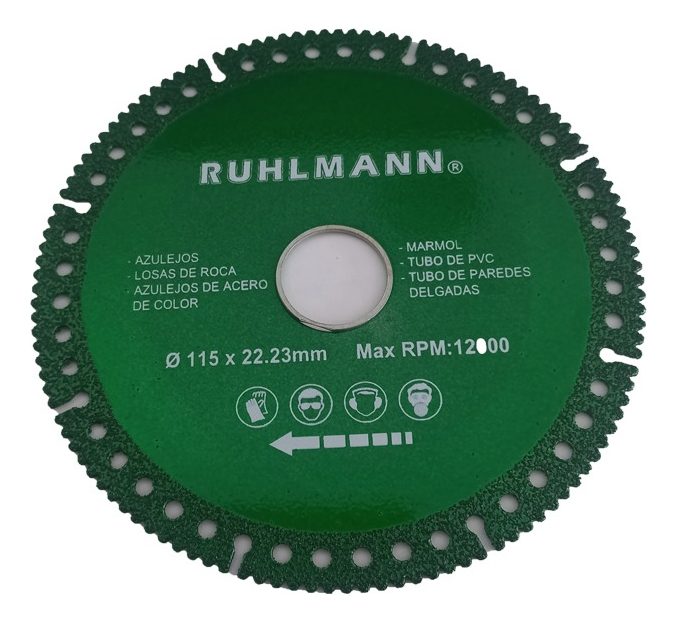 Disco Diamantado Trf 115mm Verde