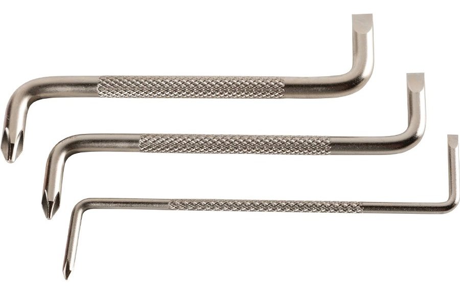 Destornillador Acodado Set X 3
