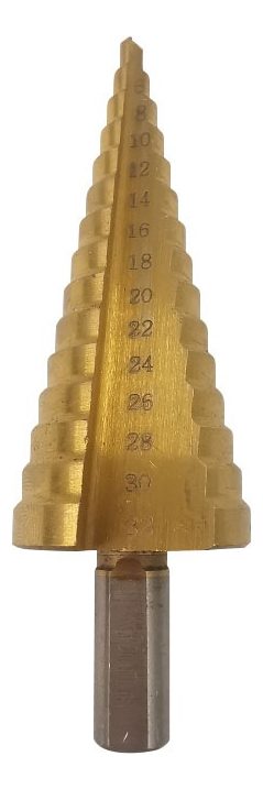 Broca Escalonada (escalones De Perforacion De 4 A 32mm)