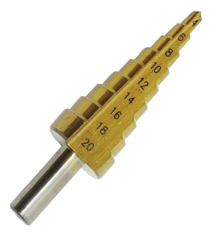 Broca Escalonada De 6 A 20 Mm , Mecha Todo Terreno Multiple