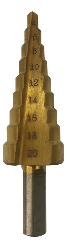Broca Escalonada De 6 A 20 Mm , Mecha Todo Terreno Multiple - 1