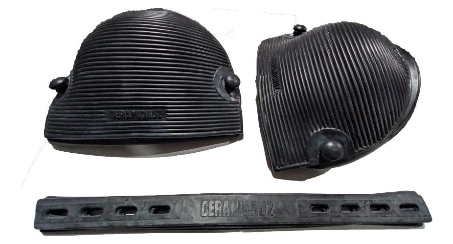 Rodillera De Proteccion Ceramicruz Negro Sin Talle