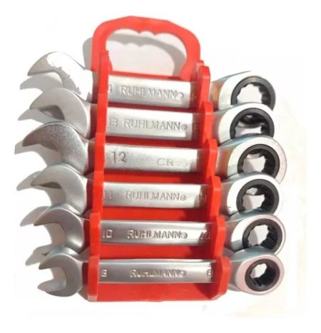 Llave Crique Corta Jgo.6pzas. Gris