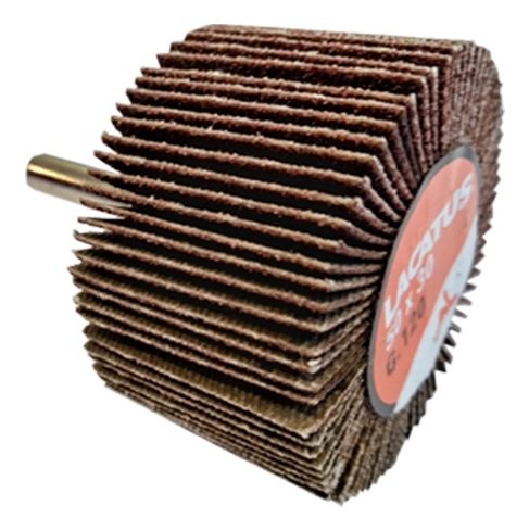 Lija  Flap  C/vástago 50x30 G100 100
