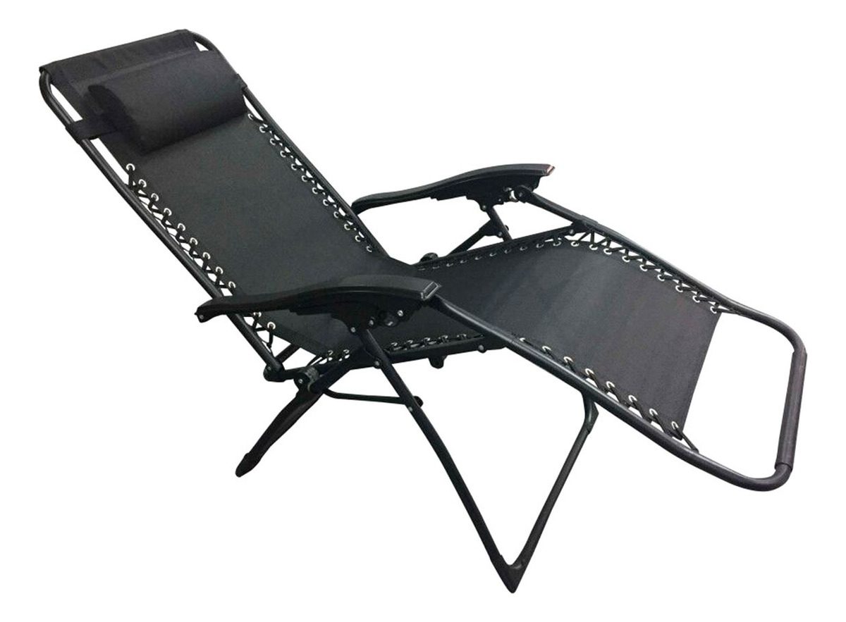 Kushiro Frpi-gneg Reposera Gravitacional Zero Plegable Negro