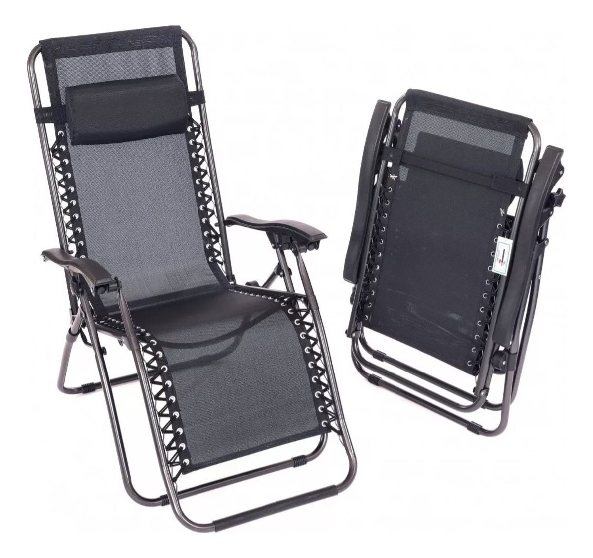 Kushiro Frpi-gneg Reposera Gravitacional Zero Plegable Negro - 1