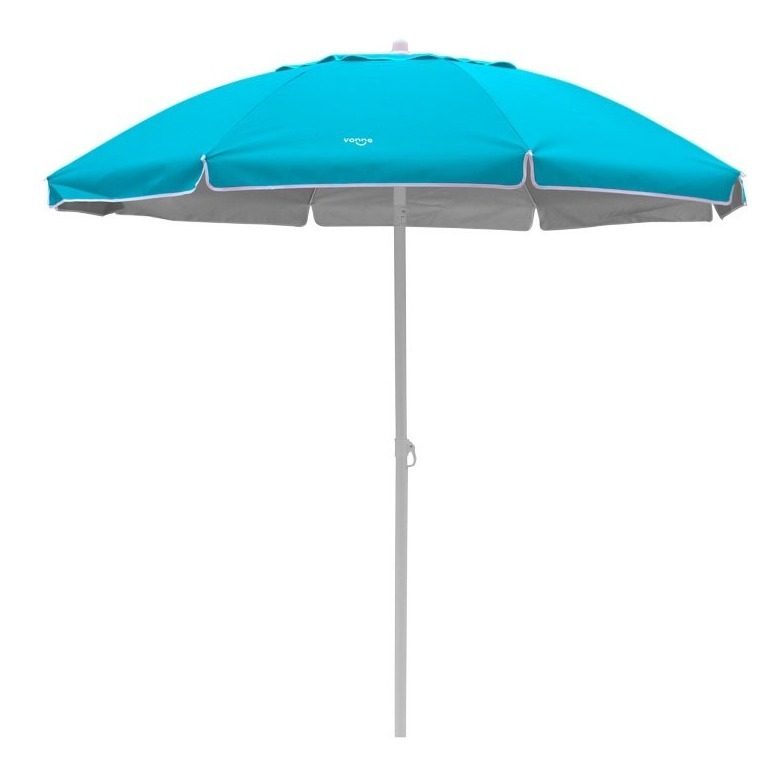 Sombrilla Reforzada 1,80 Mts Playa Reclinable Playera Funda  Turquesa Lisa