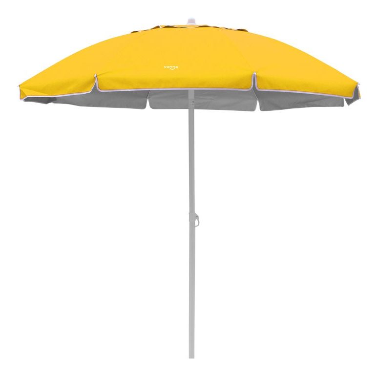 Sombrilla Playera 1,80 M Amarilla Amarillo Lisa
