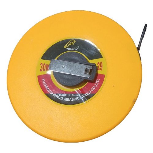 Cinta Metrica Fibra De Vidrio 30 Mts