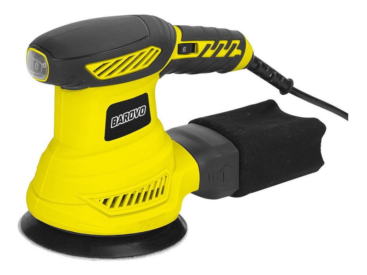 Lijadora Eléctrica Roto Orbital Barovo -ro30 300w - Amarillo