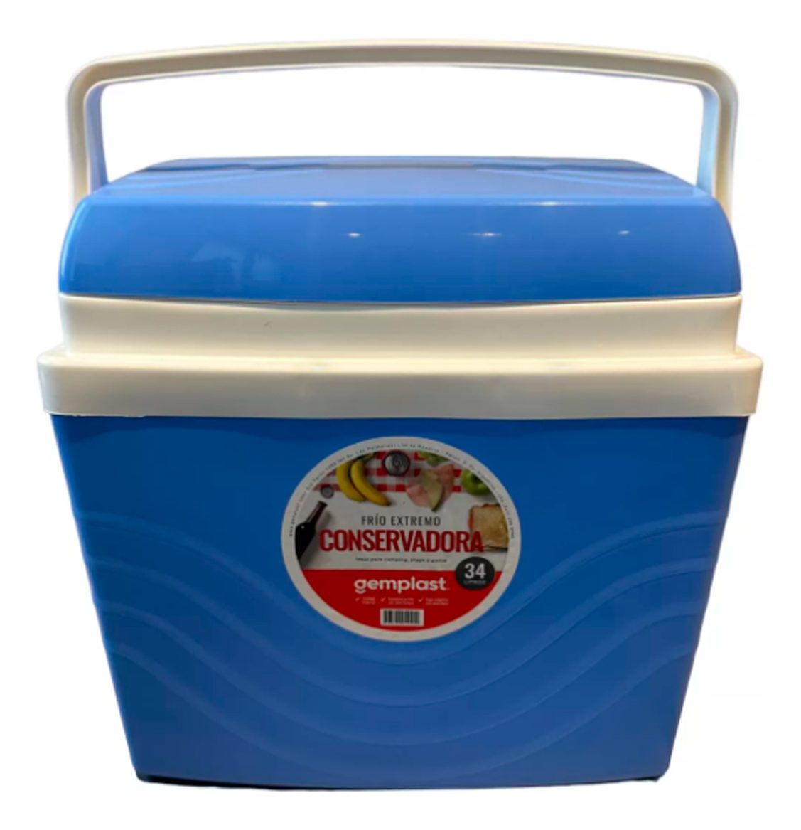 Conservadora 34lt C/tapa Gemplast Consultar